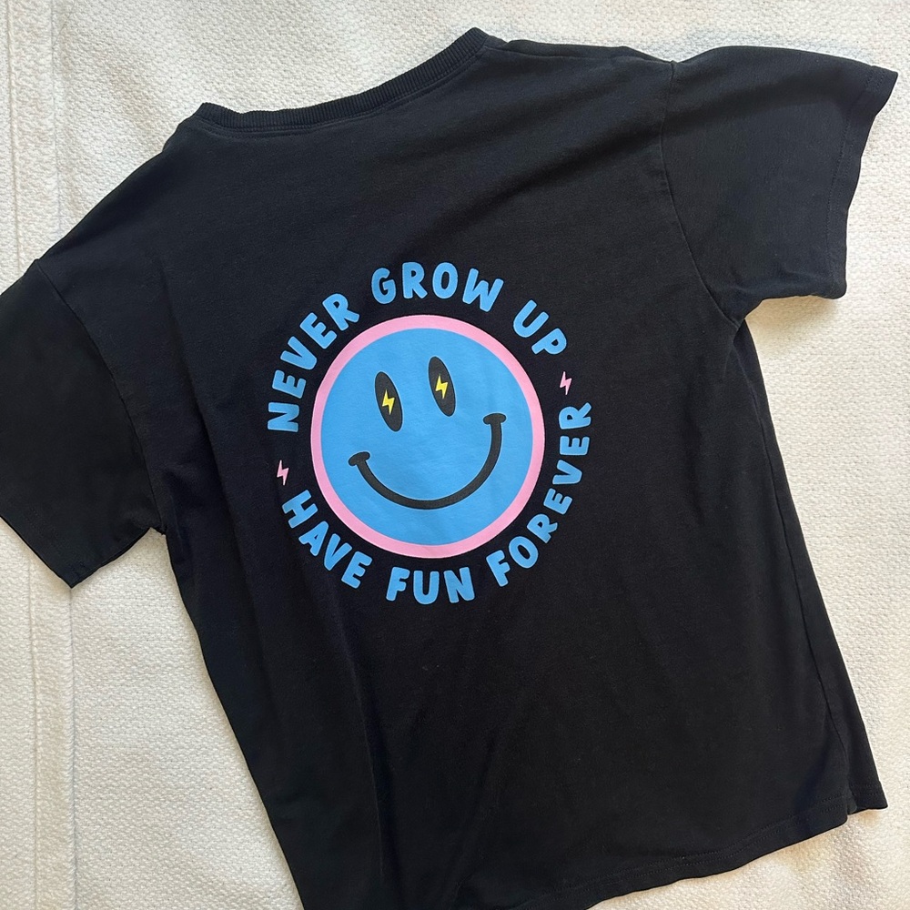 Little Trouble- Never Grow Up Tee